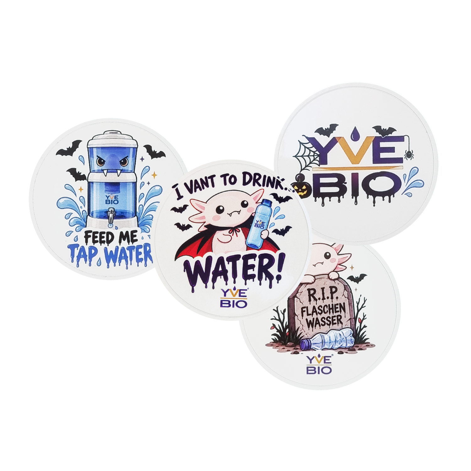YVE-BIO Halloween Sticker Yvi Set